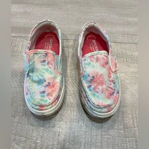 SPERRY kids salty washable tie dye shoes